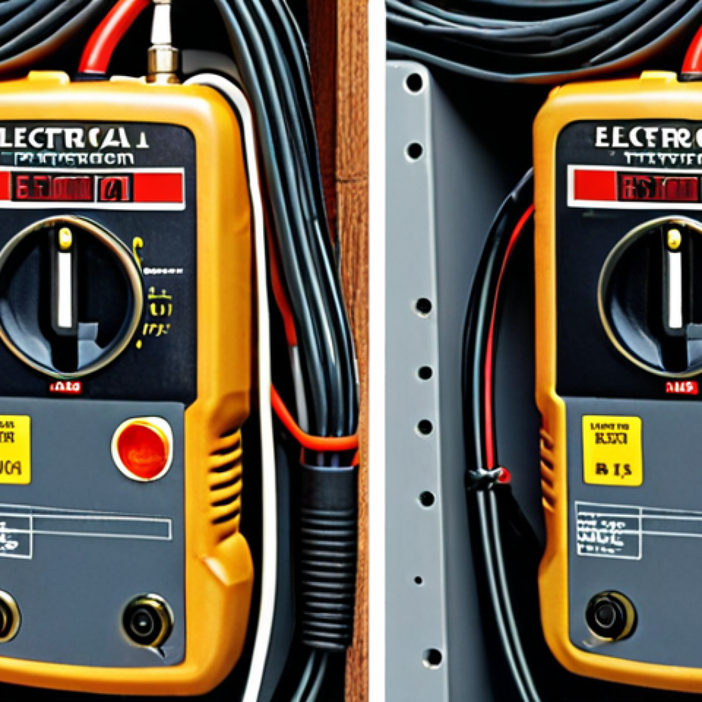 Okay, here are two image prompts based on the provided text, focusing on electrical work safety: